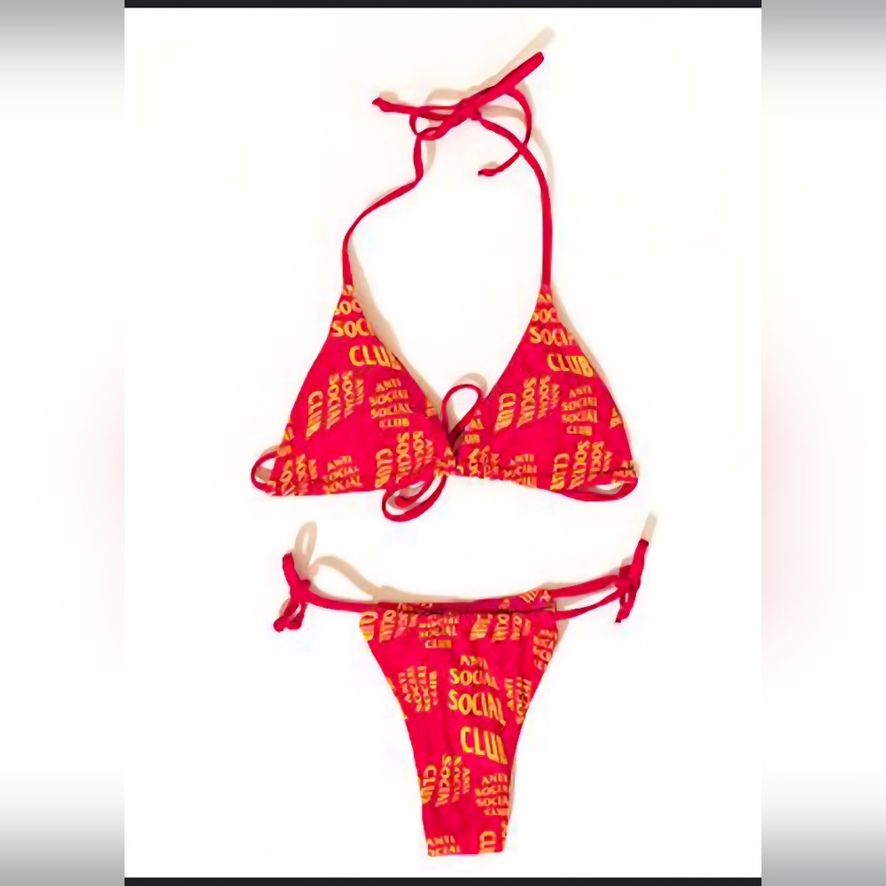 Anti Social Social Club Red Bikini